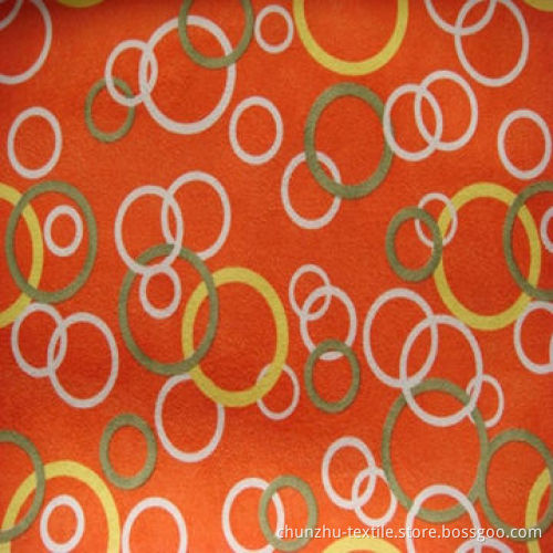 Printed Suede, Made of Polyester, 58 or 60-inch Width, Weighs 170g